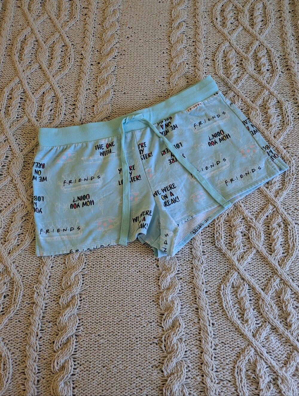 Friends Pajama Shorts Sz XL
